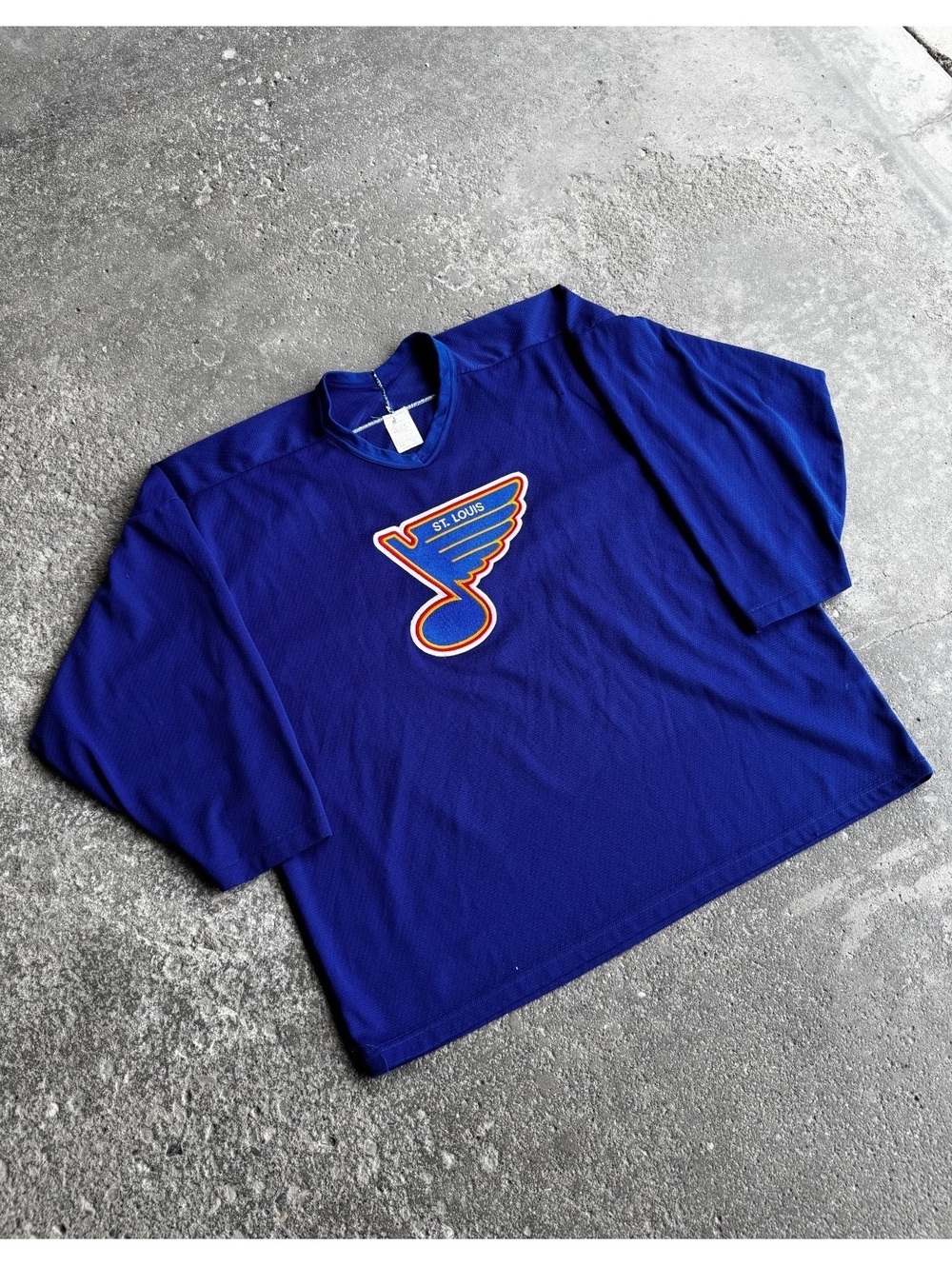 Vintage 80's St Louis CCM Maska Hockey Jersey